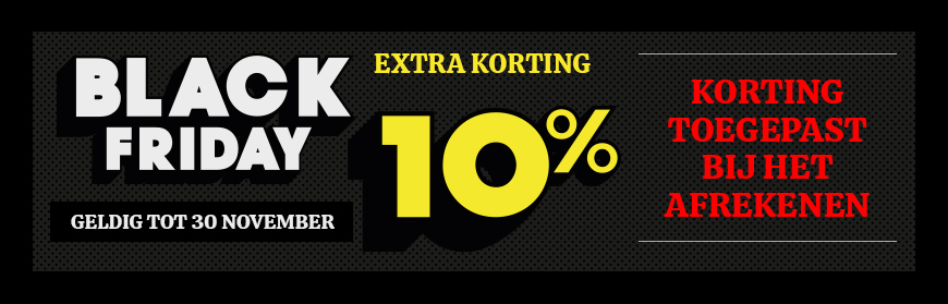 Black Friday Extra 10% Black Friday Extra 10%
