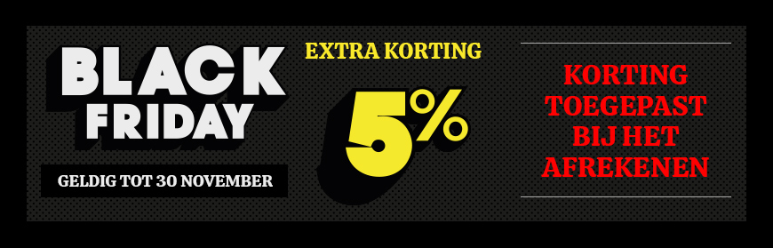 Black Friday Extra 5%