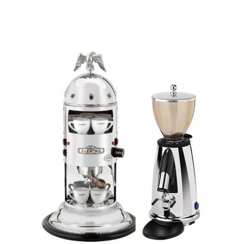 Elektra A1C Mini Vertical Chroom and Elektra KGD Mini Mässing
