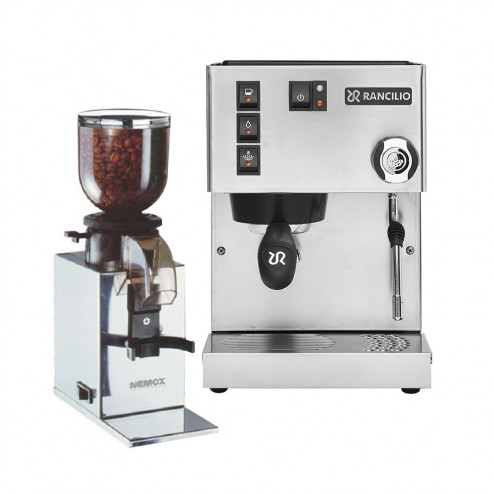 Rancilio Silvia V6 E Latest Edition + Nemox Lux