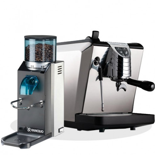 Nuova Simonelli Oscar 22 New version Zwart & Rancilio Rocky SD