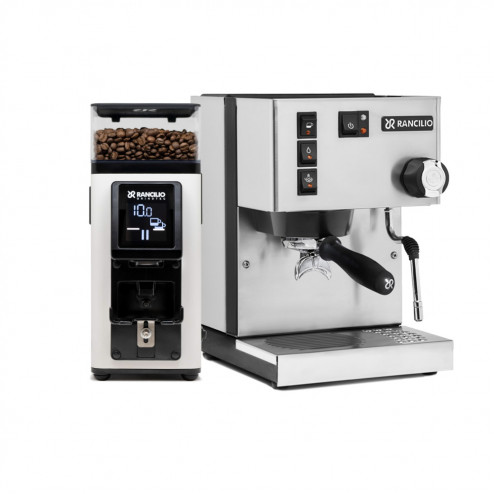 Rancilio Silvia V6 E & Rancilio Stile Wit