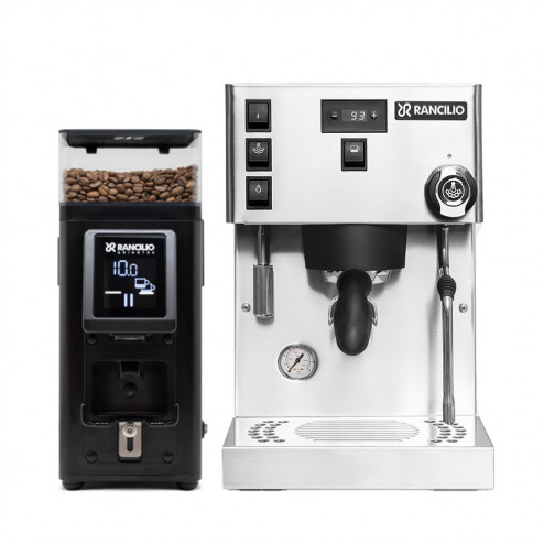 Rancilio Silvia Pro X & Rancilio Stile Zwart