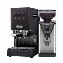 Gaggia Classic Pro E24 Zwart & Gaggia MDF 55