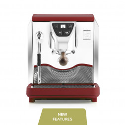 Nuova Simonelli Oscar Mood Rood met directe wateraansluiting