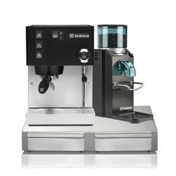 Rancilio Silvia V6 Zwart Gelimiteerde Editie + Rancilio Rocky SD Zwart Gelimiteerde Editie + Rancilio Base BS50