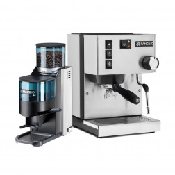 Rancilio Silvia V6 E Latest Edition + Rancilio Rocky D