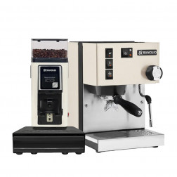 Rancilio Silvia V6 Wit & Rancilio Stile SD Wit & Rancilio Knock Box